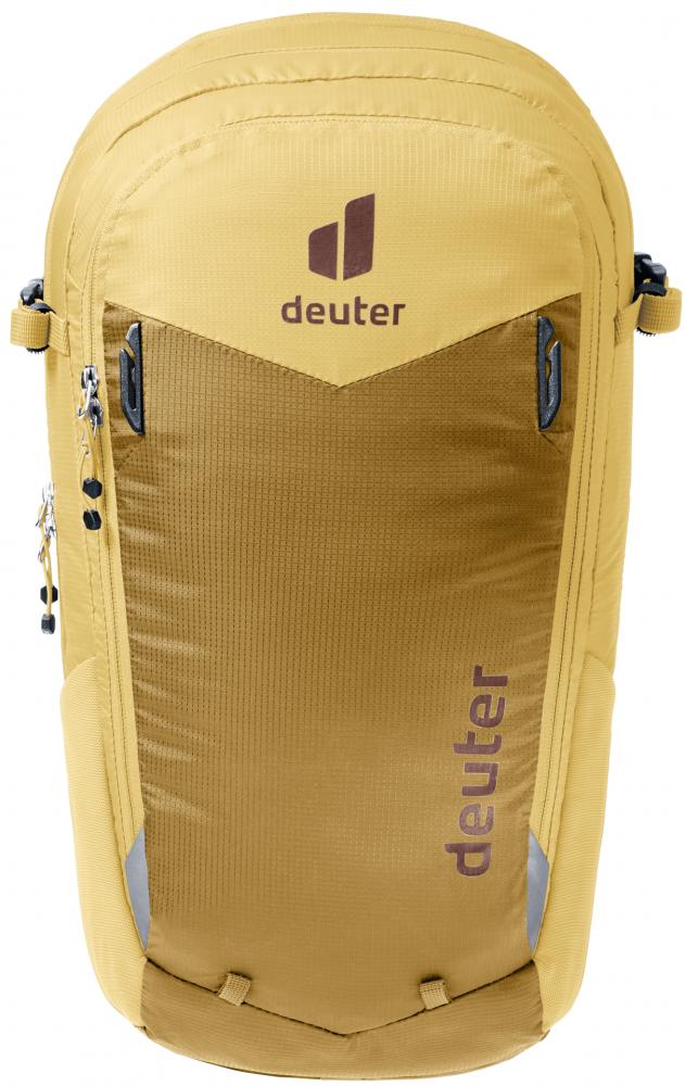 Deuter Compact EXP 14+3 Fahrradrucksack 14 Liter Savanna-Dune - Airstripes-Rückensystem