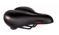 P&P Bequemsattel aaaah+O 611 schwarz, 270x210mm, bequemer Fahrradsattel für Komfort.