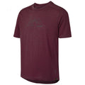 IXS Sports Division iXS Flow Tech Kids Tee KM Raisin - funktionelles Kinder-Bikeshirt