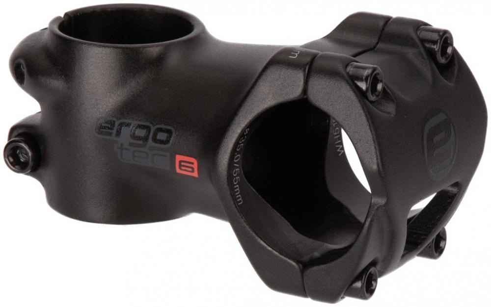 Ergotec AHEAD Vorbau Ray Ø35mm Alu schwarz 0° 1 1/8" 55 mm