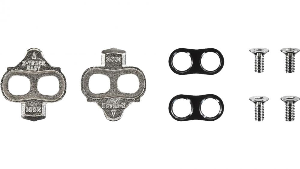 LOOK X-Track Easy Pedalplatten anthracite 6° Bewegungsfreiheit SPD MTB Ein-/Ausstieg erleichtert