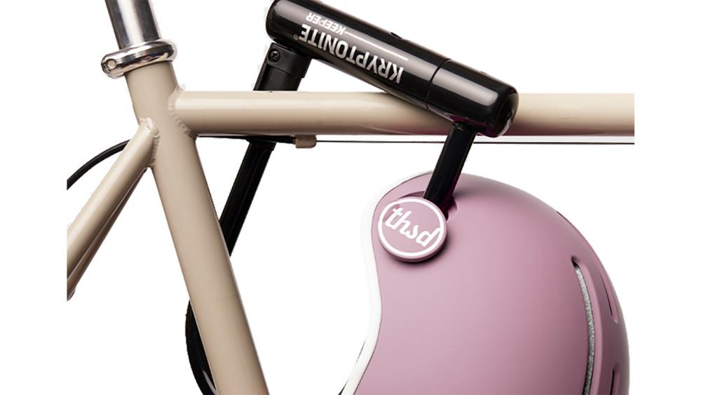Thousand Heritage 2.0 Petal Pink M Fahrradhelm - Vintage Design, ABS-Hartschale, EPS-Innenschale, 7 Belüftungsöffnungen, Magnetverschluss, Größe 57-59 cm