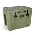 Petromax Passiv-Kühlbox kx50 Oliv 50 l hält Eis bis zu 12 Tage gekühlt, robustes Design, ideal für Camping und Outdoor-Abenteuer