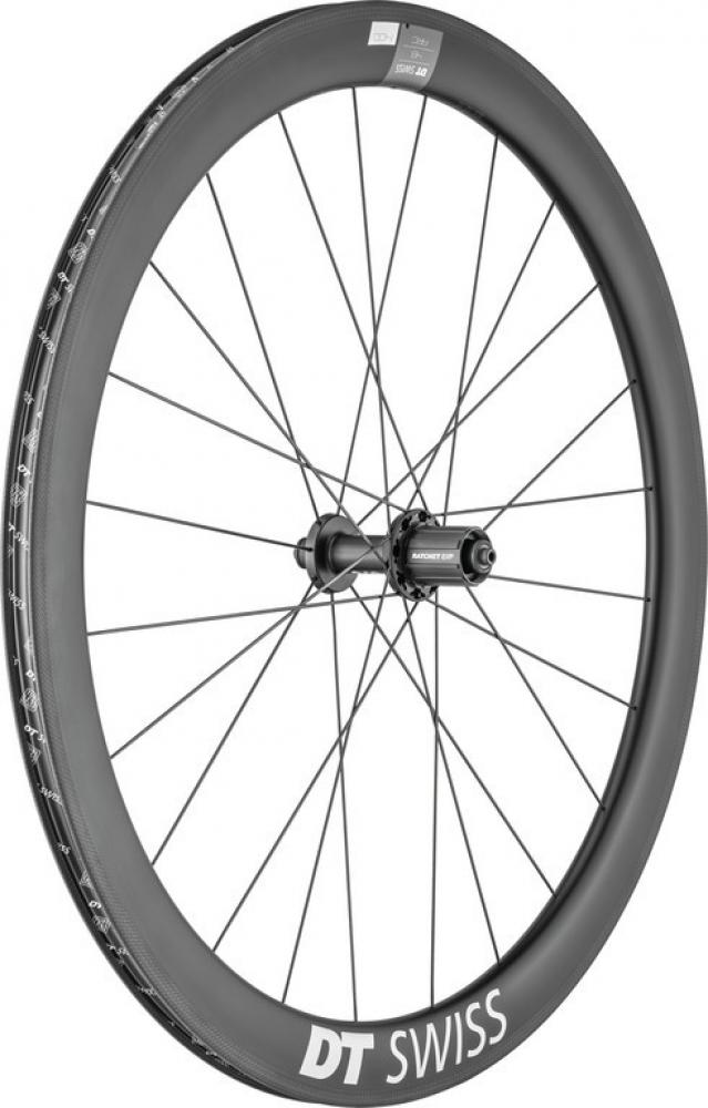 DT Swiss Laufrad ARC 1400 Dicut 48 622 x 17 mm schwarz - aerodynamisches Carbon-Hinterrad