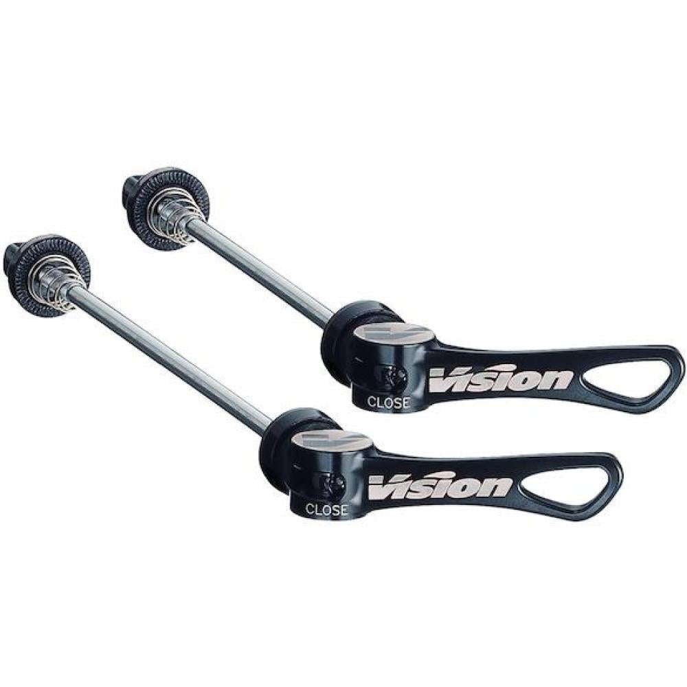 Vision Schnellspanner QR-65 112/143 mm Schwarz - leichte & zuverlässige Laufradbefestigung