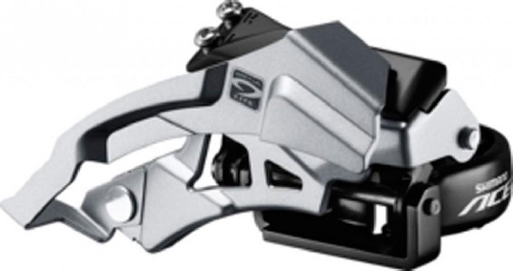 SHIMANO ACERA FD-M3000 3-fach MTB Umwerfer Dual-Pull für präzise Schaltperformance.