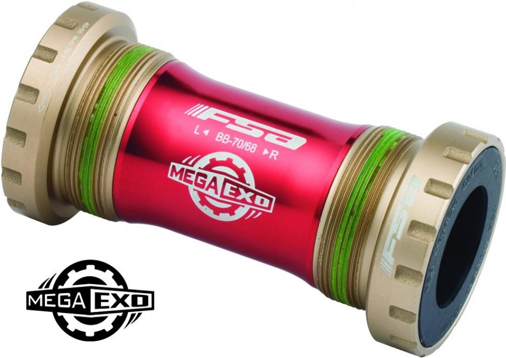 FSA Innenlager Road ITA70 auf MegaExo Ø 24 mm Gold - zuverlässige Performance für Rennräder