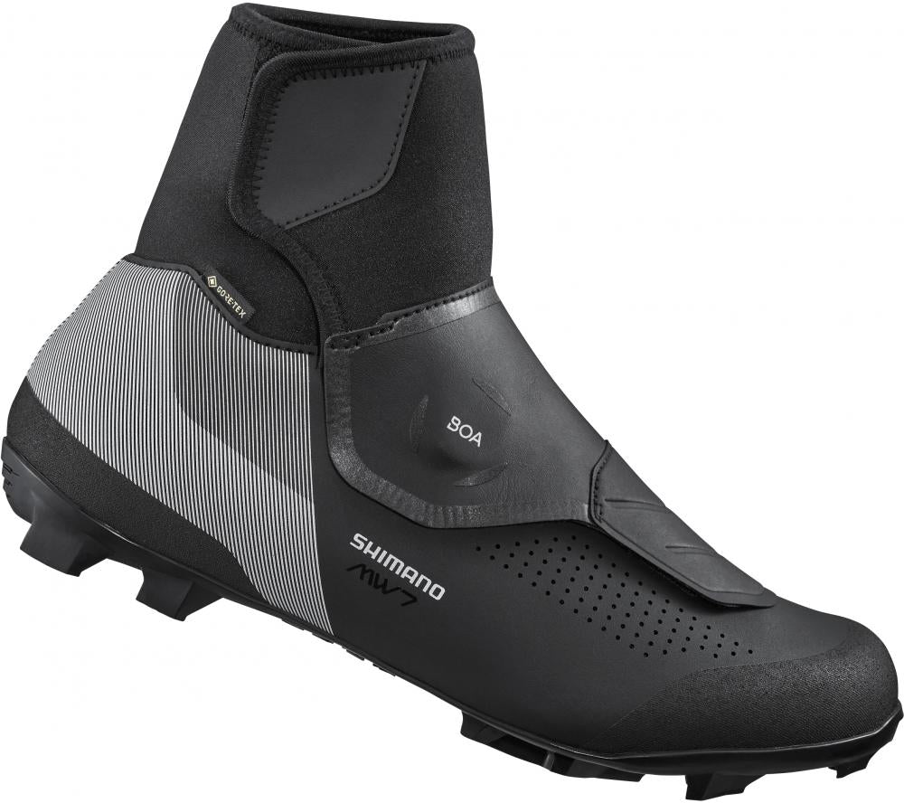 SHIMANO MW702 Fahrradschuhe - MTB SPD, Herren/Damen, Größe 43, Schwarz