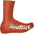 Überschuh VeloToze Überschuh 2.0 lang maroon L - wasserdichter Rennrad-Überschuh