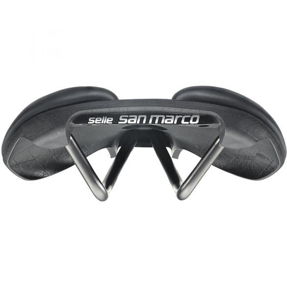 Selle San Marco Sattel Mantra Racing 154 x 244 mm Schwarz - komfortabler Performance-Sattel