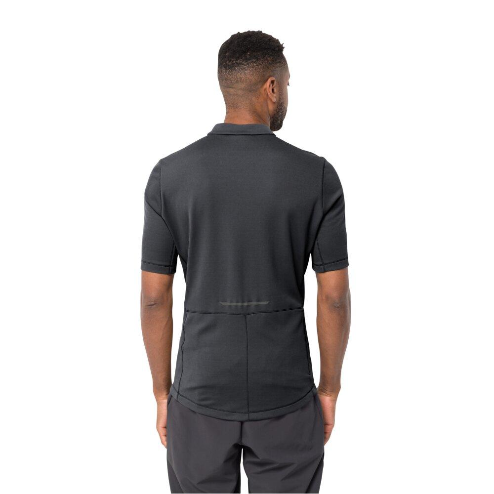 Jack Wolfskin Bike Commute Hz T M Synthetic Fiber T-Shirt Shortsleeve Phantom Größe XL