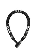 AXA Kettenschloss Absolute 5-90 90 cm, schwarzes sicheres Fahrradschloss mit Click-In-Funktion.