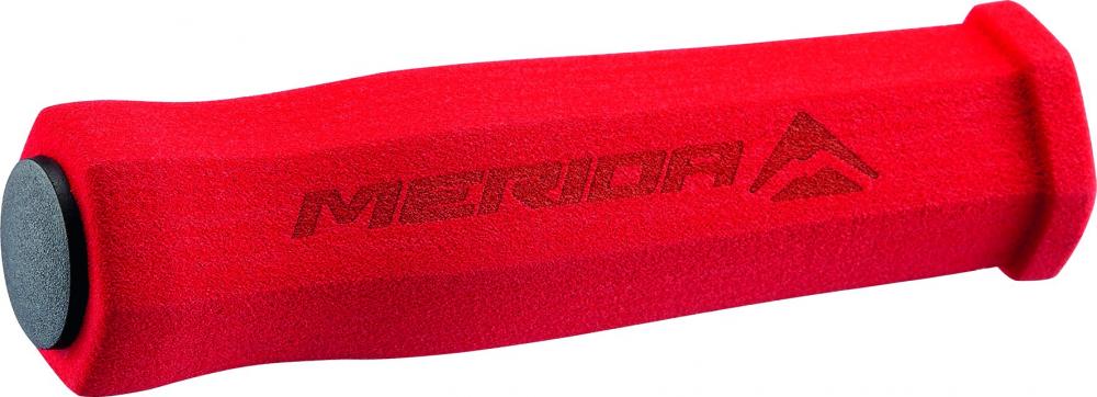 Merida Lenkergriff High Density Onesize Rot - leichter, komfortabler Fahrradgriff