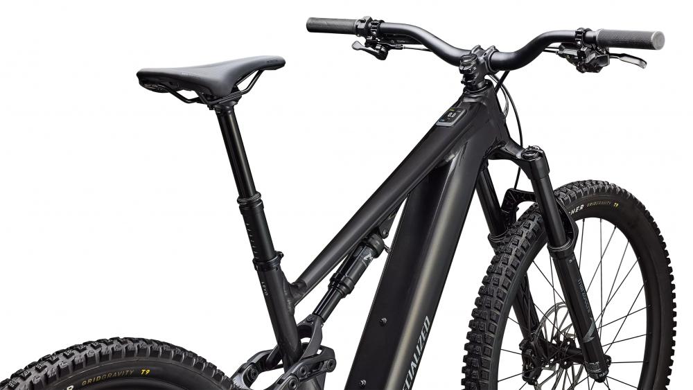 SPECIALIZED Turbo Levo 4 Alloy E-Mountainbike 101 Nm 666 Watt 840 Wattstunden Gloss Metallic Obsidian-Silver Dust Größe S3 - E-Mountain Bike