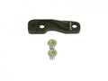 SRAM Flat Mount Scheibenbremsadapter hinten 160mm für präzise Bremsmontage, schwarz mit Schrauben.