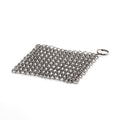 Petromax Ringreiniger XL Edelstahl 20x20 cm Perfekt für Guss- und Schmiedeeisen, schont die Patina, ideal für Dutch Oven, Pfannen und Grillroste, langlebig und rostfrei