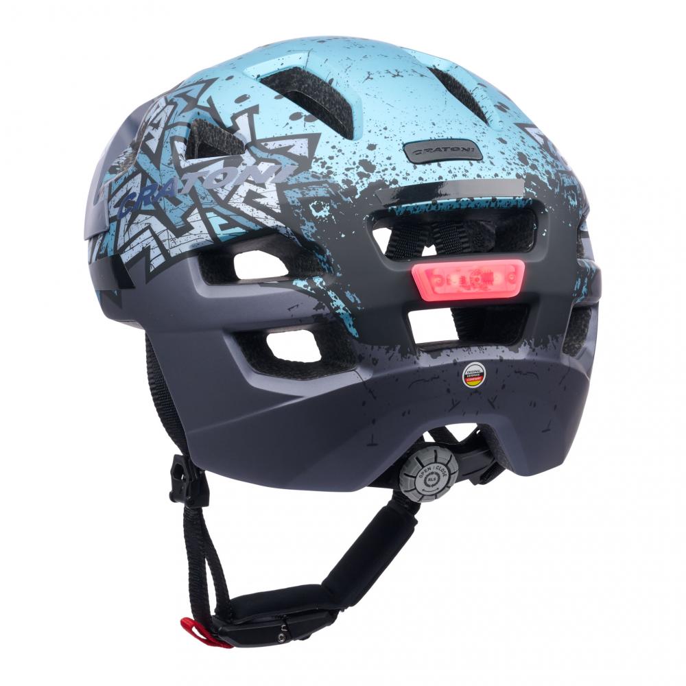 CRATONI Maxster Pro Kinderhelm Wild Blue Matt S-M