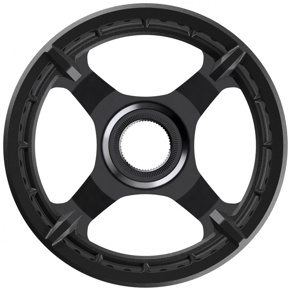 SHIMANO Kettenblatt CR-ET600 44Z außen - effiziente Performance für E-Bike Antriebe
