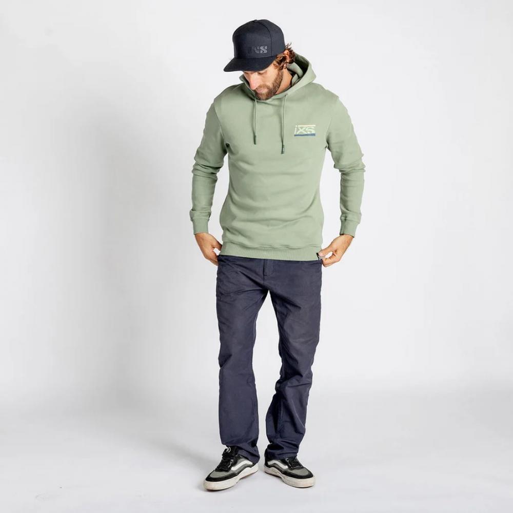 IXS Sports Division iXS Arch organic hoodie L Sage - nachhaltiger Komfort-Hoodie