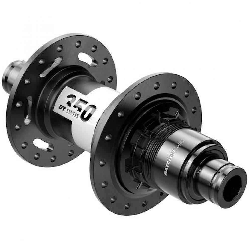DT Swiss Nabe MTB HR 350 DEG 28 Loch schwarz - präziser Antrieb mit Ratchet DEG