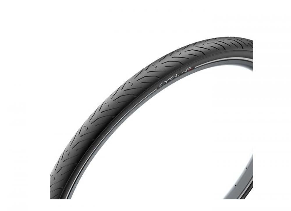 Pirelli Cycl-E GT E-Bike Reifen 28x1.40 (37-622) schwarz mit Reflexstreifen und speziellem Profil.