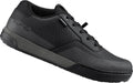 SHIMANO Fahrradschuhe GF600 Herren/Damen MTB Flatpedal Größe 45 Schwarz