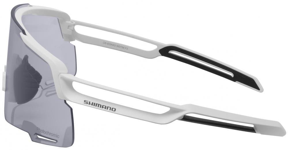 SHIMANO BRILLE EQUINOX PHOTOCHROMIC GRAY MATTE Einheitsgröße MATT - leichte Performance-Sportbrille