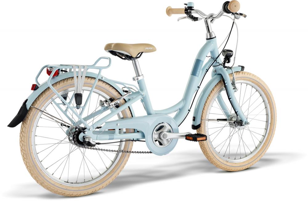 PUKY Skyride 20-3 Retro Blue - Kinderrad 20 Zoll, 3-Gang