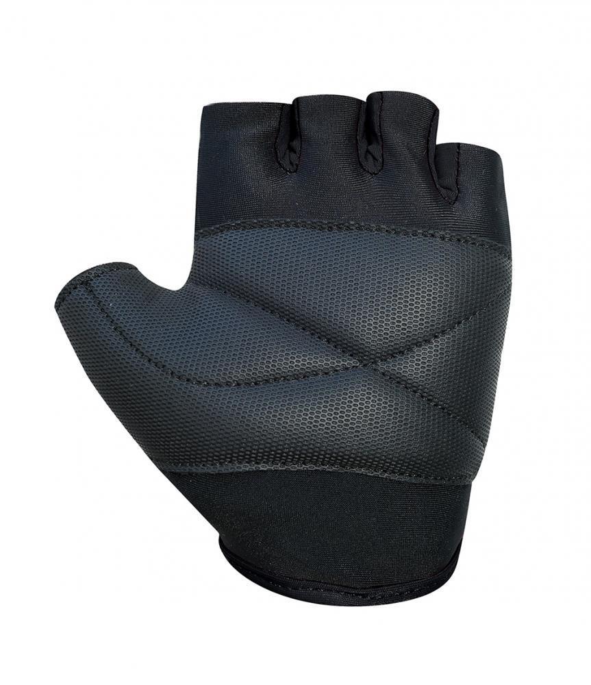 CHIBA Cool Kids - Kinder Fahrradhandschuhe XS schwarz, griffig & atmungsaktiv