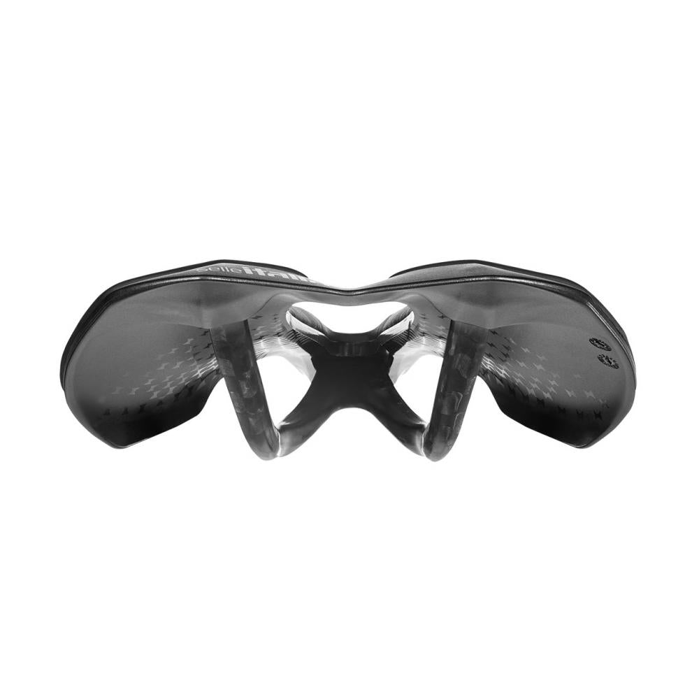 Selle Italia SLR Carbon L3 Rennsattel Superflow 145 mm - ultraleicht - Carbon-Schienen Ø 7×9 mm, Neutrale Form, Road Performance