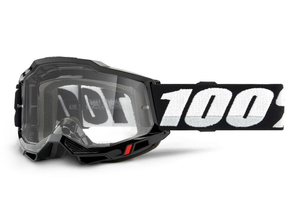 100% Accuri 2 OTG Goggle - unis black - Premium MX-Brille für Brillenträger