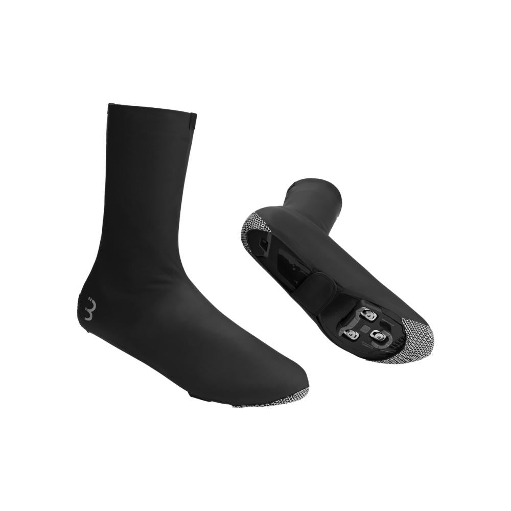 BBB Cycling Überschuhe RaceFlex zipperless Größe 47 Schwarz - aerodynamischer Wetterschutz