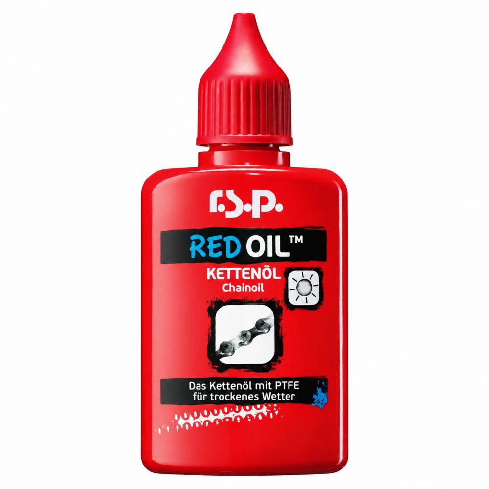 r.s.p. Red Oil Kettenöl mit PTFE für trockene Bedingungen - 50 ml
