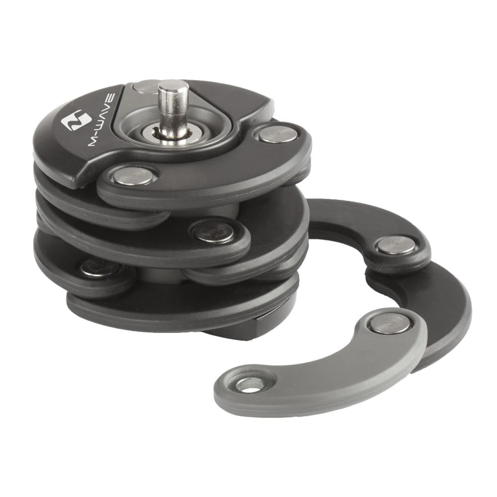 M-Wave Falt-Disc-Schloss F600D Länge 600 mm Faltmaß 7x5cm