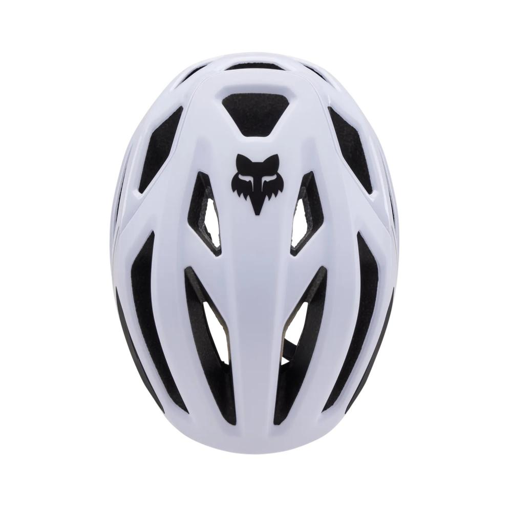 FOX Crossframe Pro Solids MTB-Helm White S 51-55 cm Mips