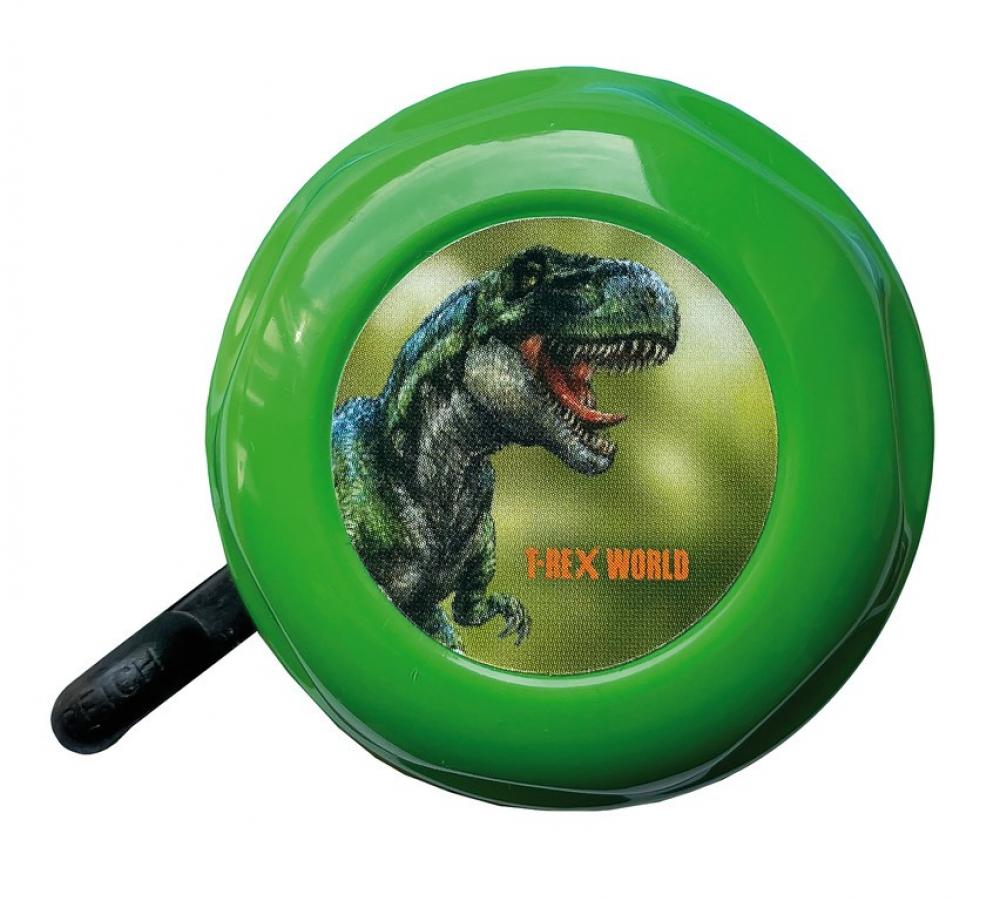 Bike Fashion Kinderklingel T-Rex World grün