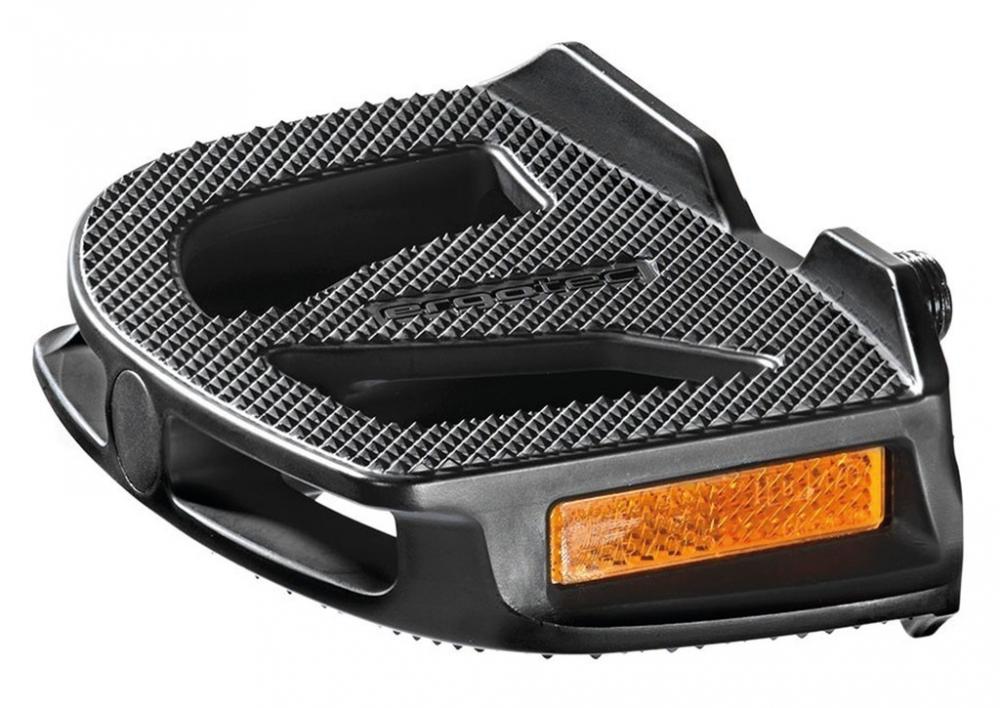 Ergotec Kunststoffpedal EP-1 9/16 Zoll mit Reflektoren