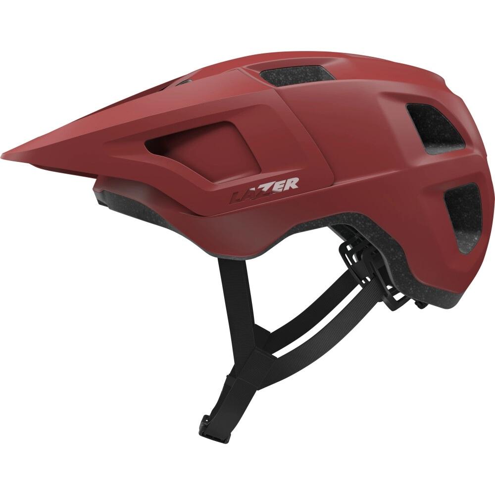 LAZER Helm Lupo KinetiCore MTB Matte Maroon Unisize - Trail-Helm mit 5-Sterne-Schutz
