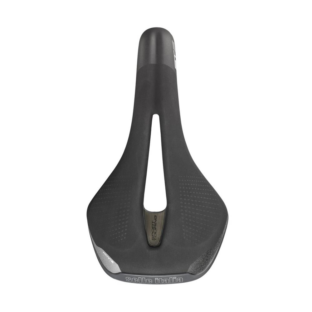 Selle Italia ST 5 Flow S2 City-/Touring-Sattel 155 × 276 mm - Flow-Aussparung, Gel-Komfort, FeC-Alloy Schienen