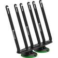 TreeFrog Laufradhalter L3 355 x 150 mm Schwarz - sicherer Transport von bis zu 3 Laufrädern