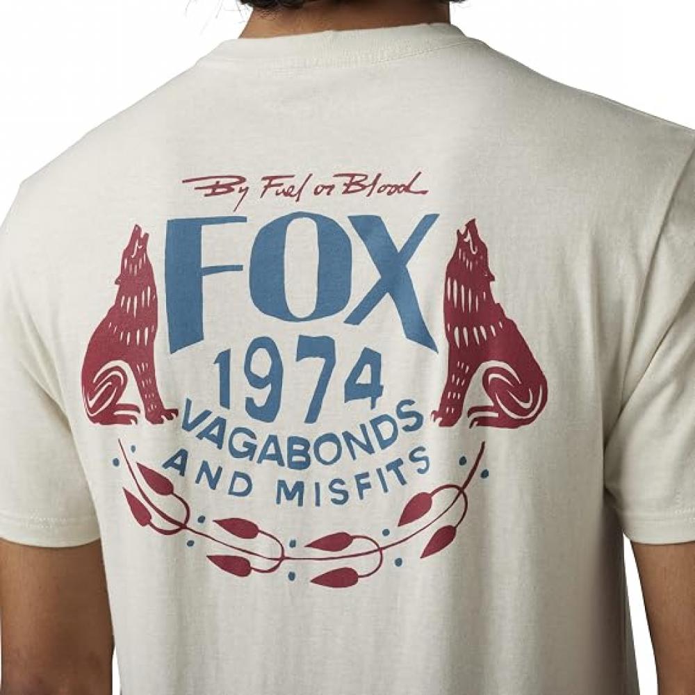 FOX Predominant Premium Herren T-Shirt S - Vintage White