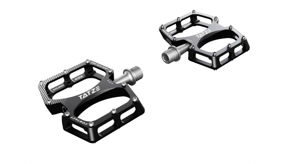 TATZE CONTACT CNC KIDS MTB-Pedale schwarz bis Schuhgröße 35