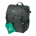Basil Discovery 365D L 20 Liter Einzeltasche mit MIK-Hooks - wasserabweisend - Regenhülle Reflektoren 30x17x36 cm 5 kg - Fahrradträgertasche