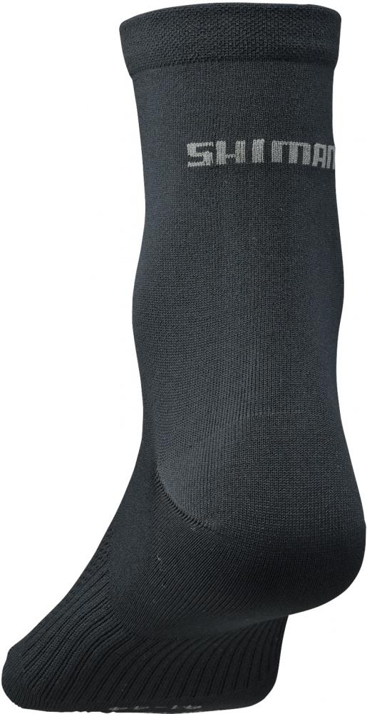 SHIMANO PERFORMANCE MID SOCKS BLACK Größe M BLACK - atmungsaktive Radsocken