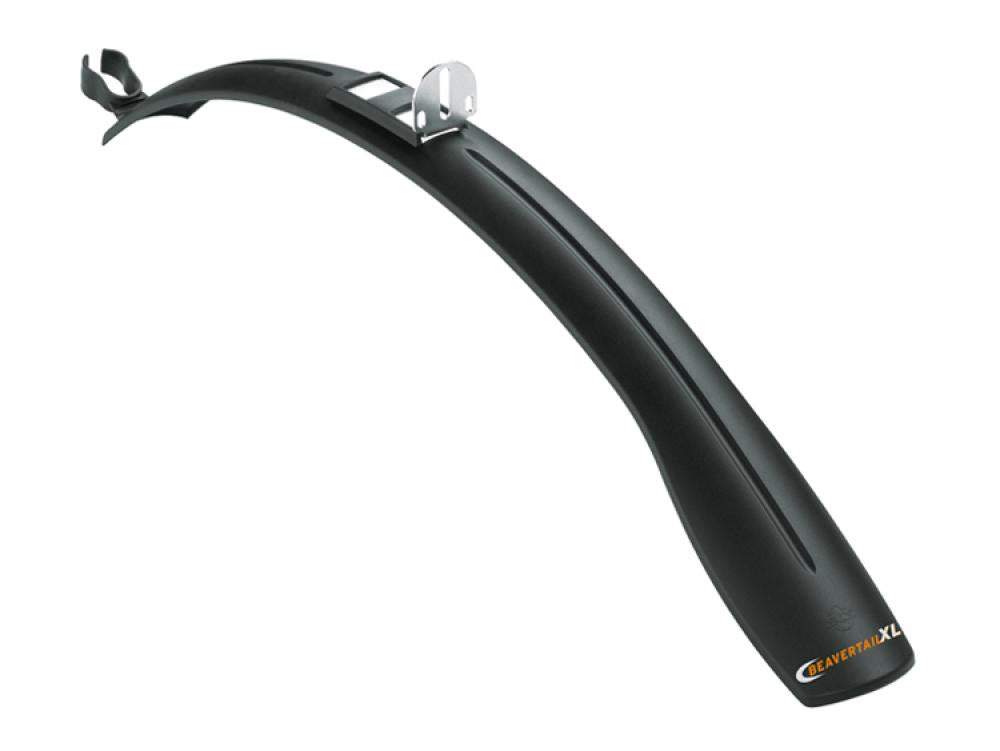 SKS Beavertail XL Hinterrad-Schutzblech für 26-28 Zoll Fahrräder, ideal für Mountainbikes mit Fat-Tire-Bereifung, bietet optimalen Spritzschutz und einfache Montage