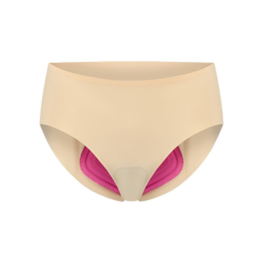 BBB Cycling underwear ComfortBrief with padding (female) XS nude - gepolsterte Radhose für maximalen Komfort