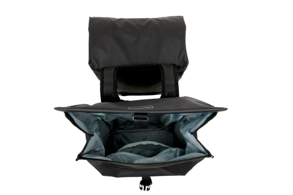 New Looxs Doppelpacktasche Leeds Double Black 2x 19L Black - clevere Gepäcklösung für Alltag und Tour
