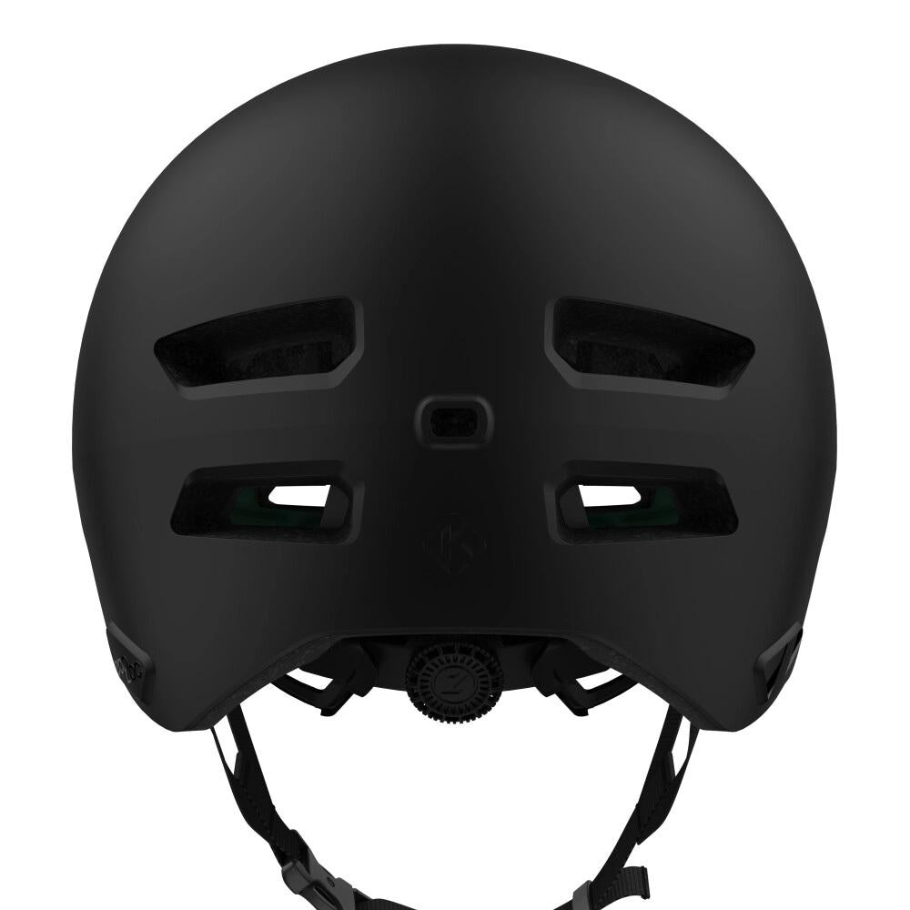LAZER Helm Maze Jr KinetiCore Kids Matte Black Unisize - sicherer Kinderhelm mit Sticker-Set