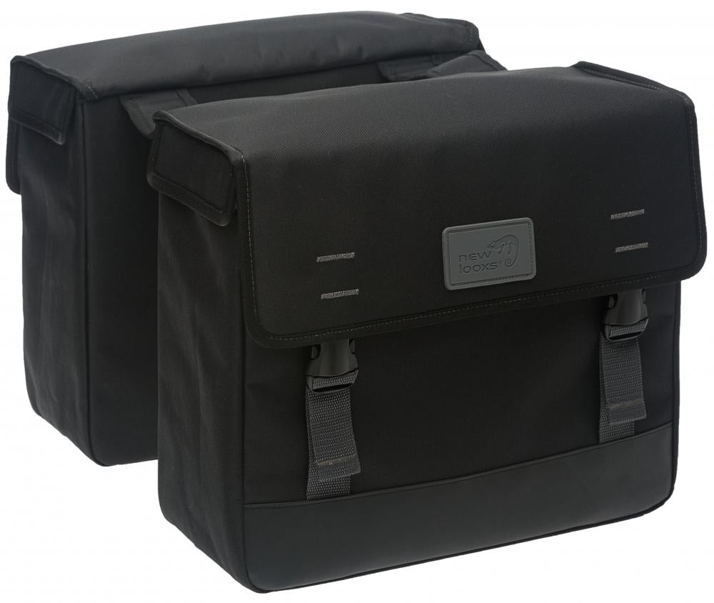 New Looxs Doppelpacktasche Origin Double Black 2x 18L Black - viel Stauraum für Alltag & Tour