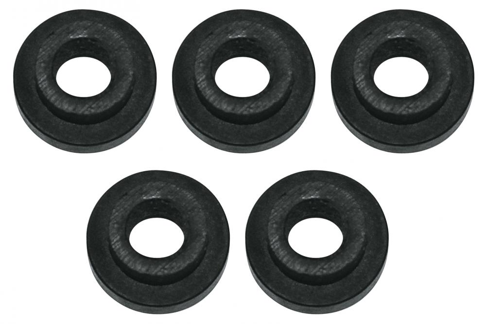 SKS Gummidichtung 5er-Set für Winkelboden DV/SV Ersatzdichtungen für Fahrradpumpen, robustes Material, einfache Montage, verlängert Pumpenlebensdauer